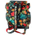 Christian Louboutin Explorer Funk Backpack Black Green Multi Canvas Floral